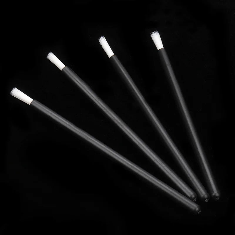 50 pcs Disposable nylon Lip Brush Lipstick Lip Glossy Wands Clean Applicator lip Eyeshadow Gloss Brushes Cosmetic Makeup Tools