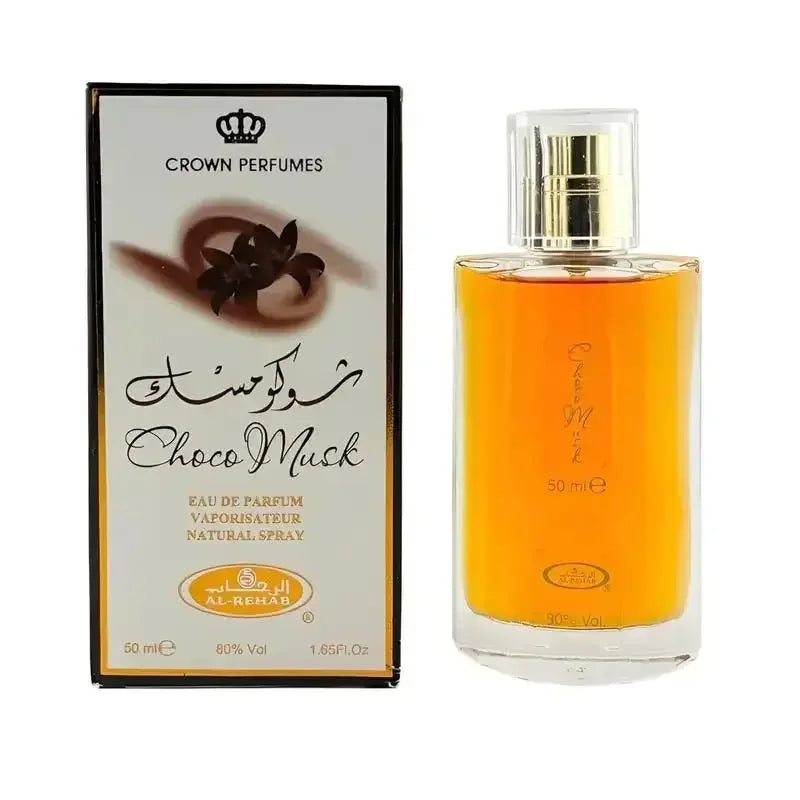 Choco Musk Unisex Eau de Parfum - Long-Lasting Chocolate & Musk Fragrance Body Spray, Vegan Cologne for Women & Men, Everyday
