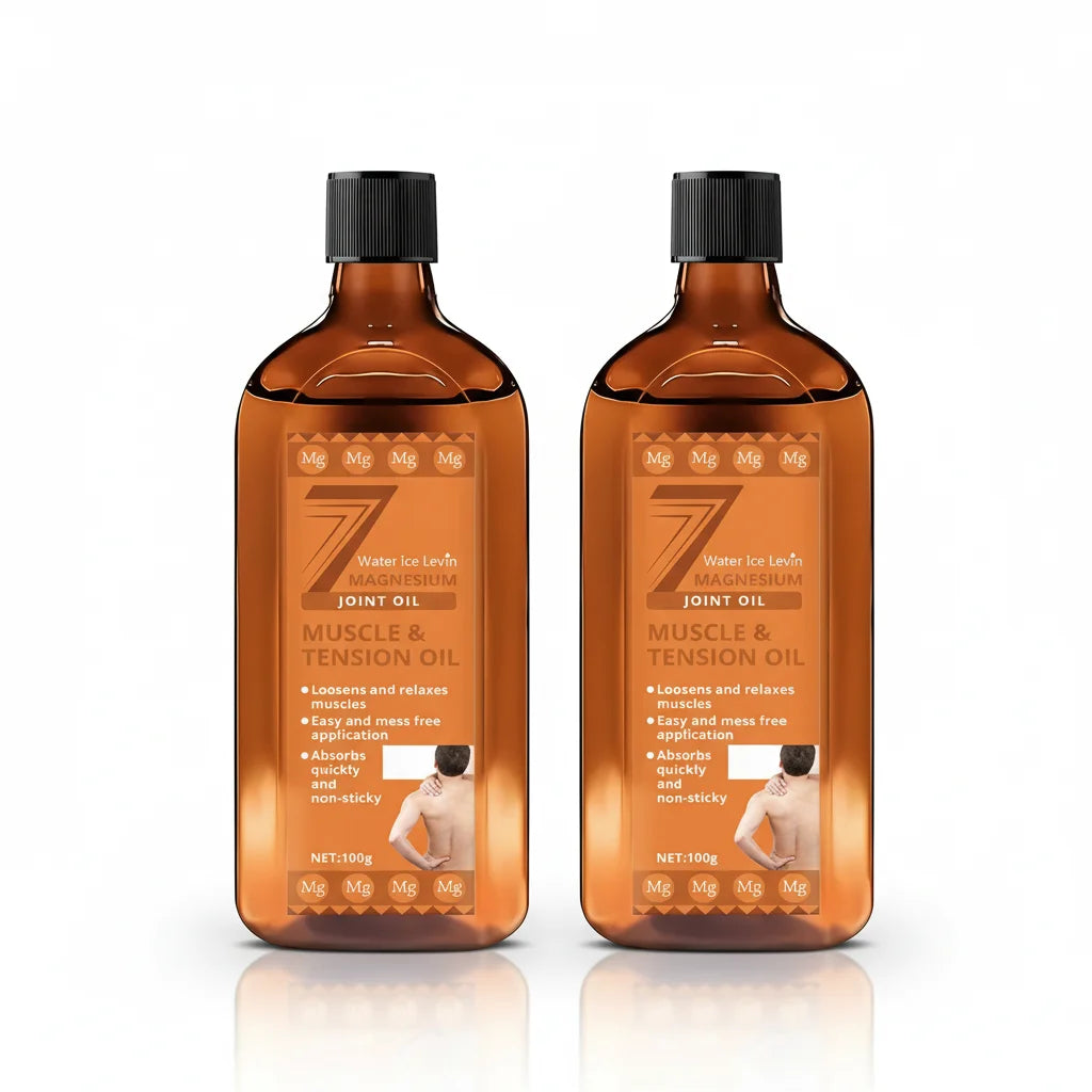 Roll-On Magnesium Oil for Muscles & Joints | Quick-Absorbing Relief for Tension | Winter Recovery Care