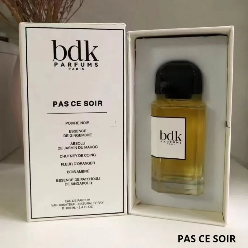 100ml Unisex Eau De Parfum Long Lasting Fresh Warm Elegant Oriental Floral Niche Fragrance Natural Refined Scent with Six Unique