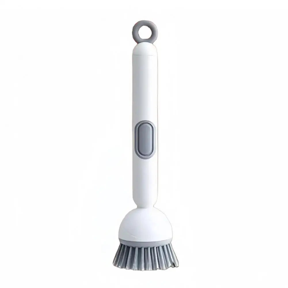 Rotating Soap-Dispensing Pot Brush