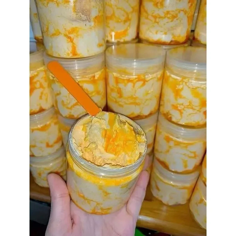 Kem Body Cốt Thái Rỉ Dầu Vàng Nắp Hồng 200gram Trắng Mịn da , chống lão hóa , dưỡng ẩm da