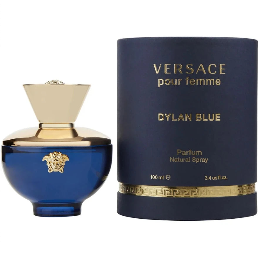 VERSACE DYLAN BLUE Versace Dylan Women's Eau de Toilette Dylan Blue Bottle Goddess 100ml
