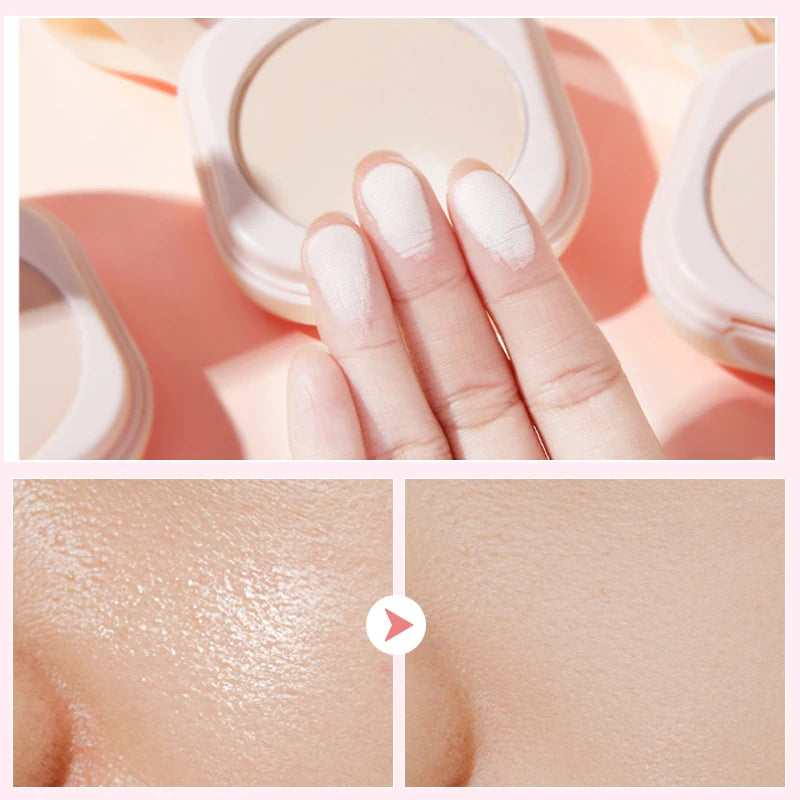 Long-Lasting Oil-Control Setting Powder, Matte Loose Powder, Waterproof And Sweat-Proof, Blurs Blemishes, Vitamin E