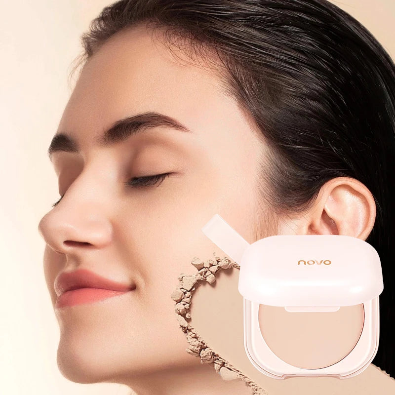 Long-Lasting Oil-Control Setting Powder, Matte Loose Powder, Waterproof And Sweat-Proof, Blurs Blemishes, Vitamin E