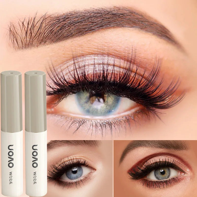 Black Mascara, Waterproof & Long-Lasting, Volumizing and Curling, Suitable for Mascara Base and Everyday Look