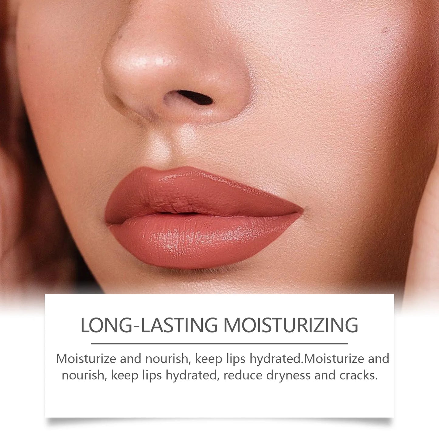 EELHOE 2 Colors Peel Off Lip Liner Easy Color Long Lasting Waterproof Non Stick Natural Tattoo Matte Makeup Hydrating Lip Gloss