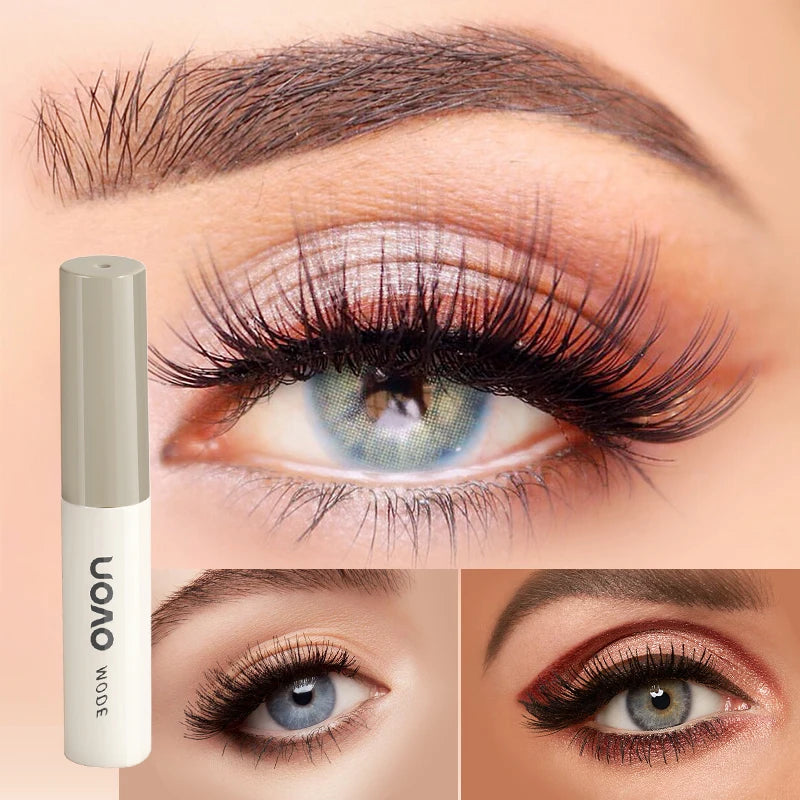 Black Mascara, Waterproof & Long-Lasting, Volumizing and Curling, Suitable for Mascara Base and Everyday Look