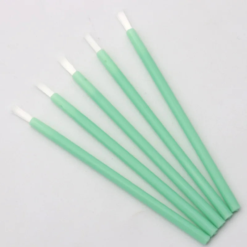 50 pcs Disposable nylon Lip Brush Lipstick Lip Glossy Wands Clean Applicator lip Eyeshadow Gloss Brushes Cosmetic Makeup Tools