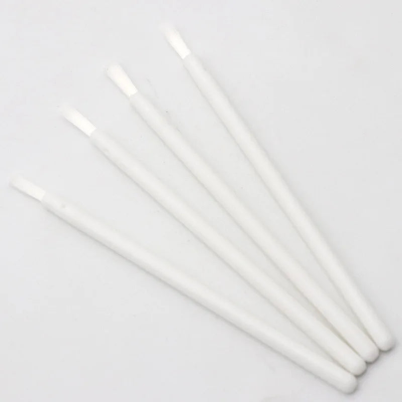 50 pcs Disposable nylon Lip Brush Lipstick Lip Glossy Wands Clean Applicator lip Eyeshadow Gloss Brushes Cosmetic Makeup Tools