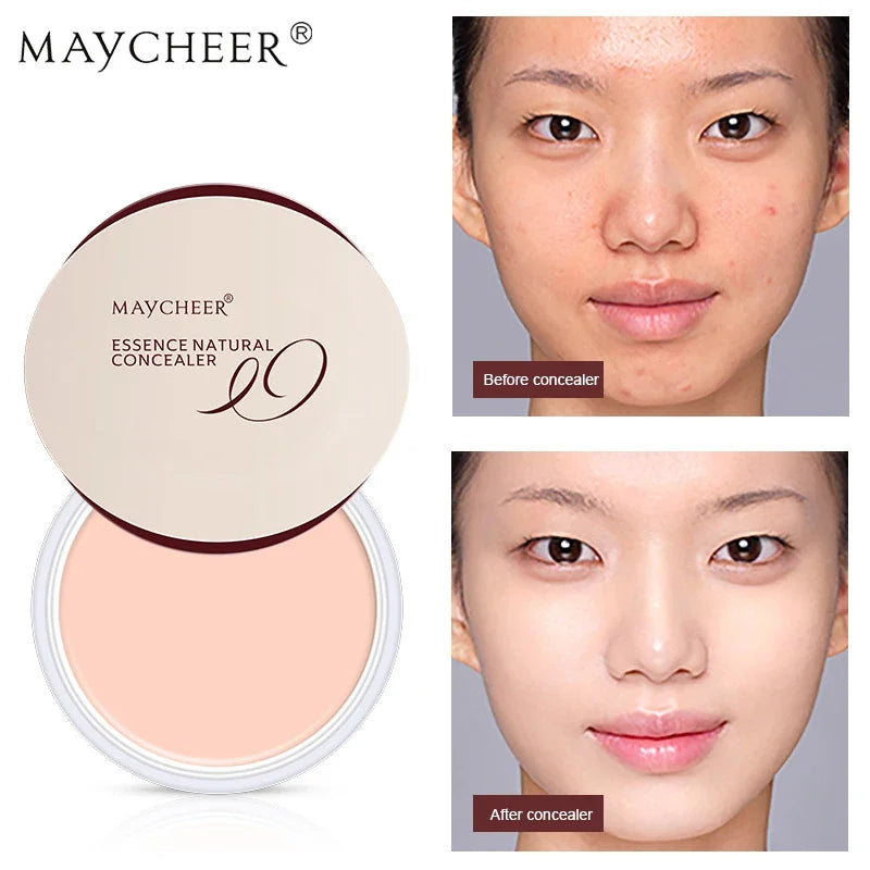 4Color Waterproof Full Coverage Concealer for Tattoos Scars Acne Marks Dark Circles Natural Finish Foundation for All Skin Tones