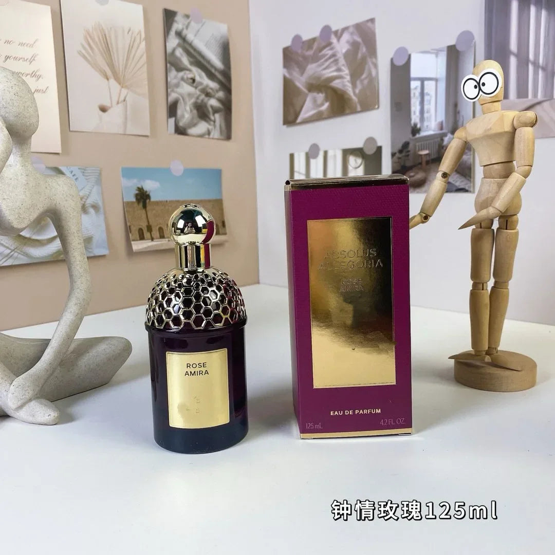 125ML Brand Perfume Long-Lasting Fragrance Natural Floral Scent Spray Women Wood leather Men Perfumes Advanced Oriental Tune