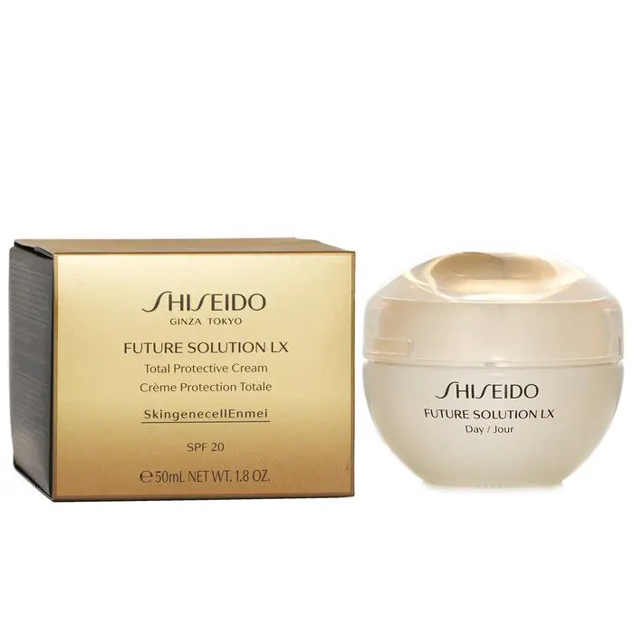 Shiseido Future Solution LX Total Protective Cream SPF 20 50ml/1.8oz, Original Japanese Skin Cares For Women/Men, Health Care
