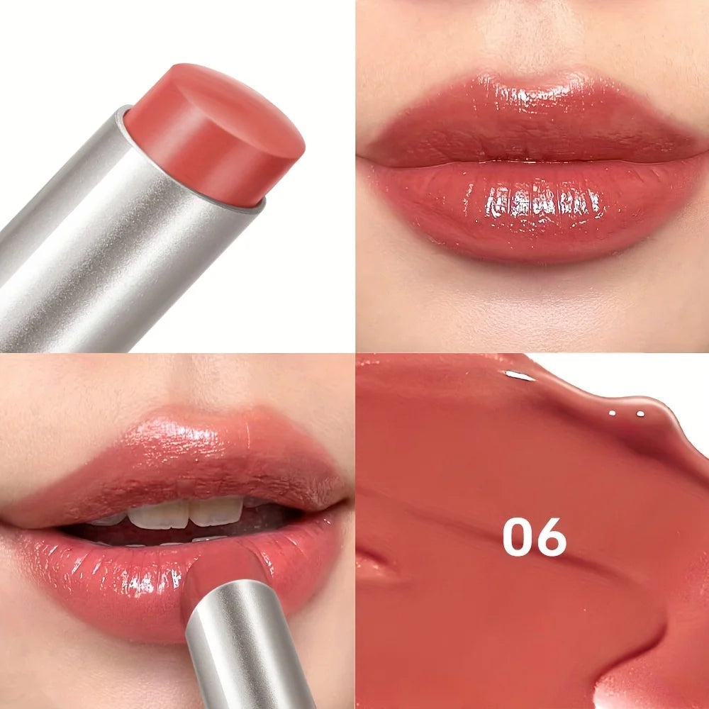 Hydrating Long-Lasting Pudaier Berry Shine Lipstick Set - Creamy Texture for Plump Lustrous Lips, Non-Sticky Finish for All Skin