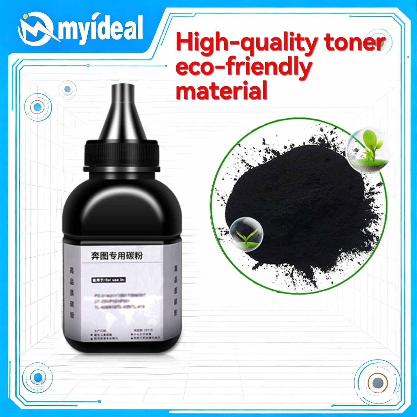 SP100 SP110 refill Toner Powder for Ricoh SP100 SP110 SP111 SP112 SP200 SP201 SP202 SP203 SP204 SP210 SP212 SP310 1190 1200 3510