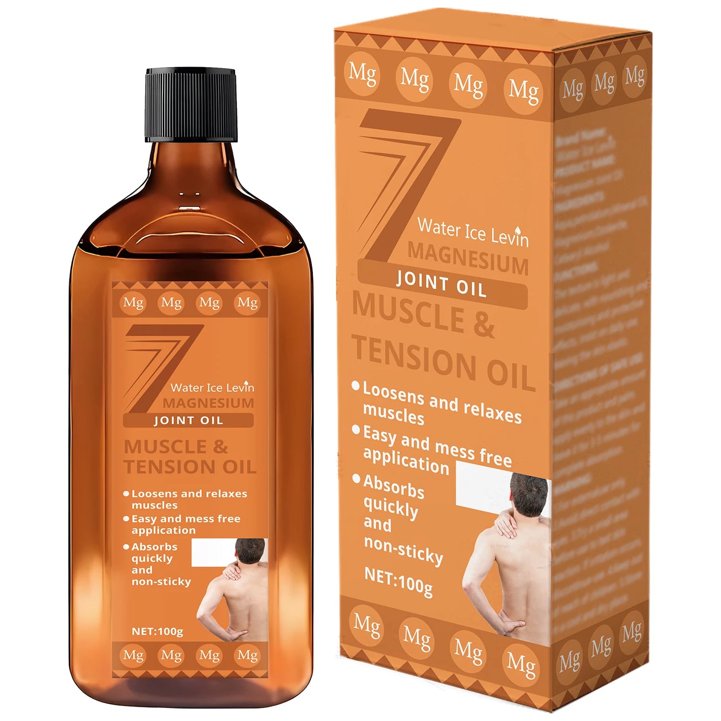 Roll-On Magnesium Oil for Muscles & Joints | Quick-Absorbing Relief for Tension | Winter Recovery Care