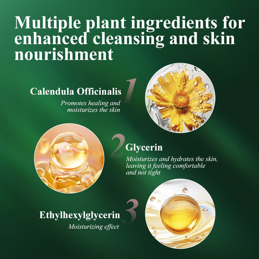 30PCS Calendula Exfoliating Gel Set Rejuvenating Whitening Exfoliation Clean Pores Oil Control Moisturizing Acne Improvement