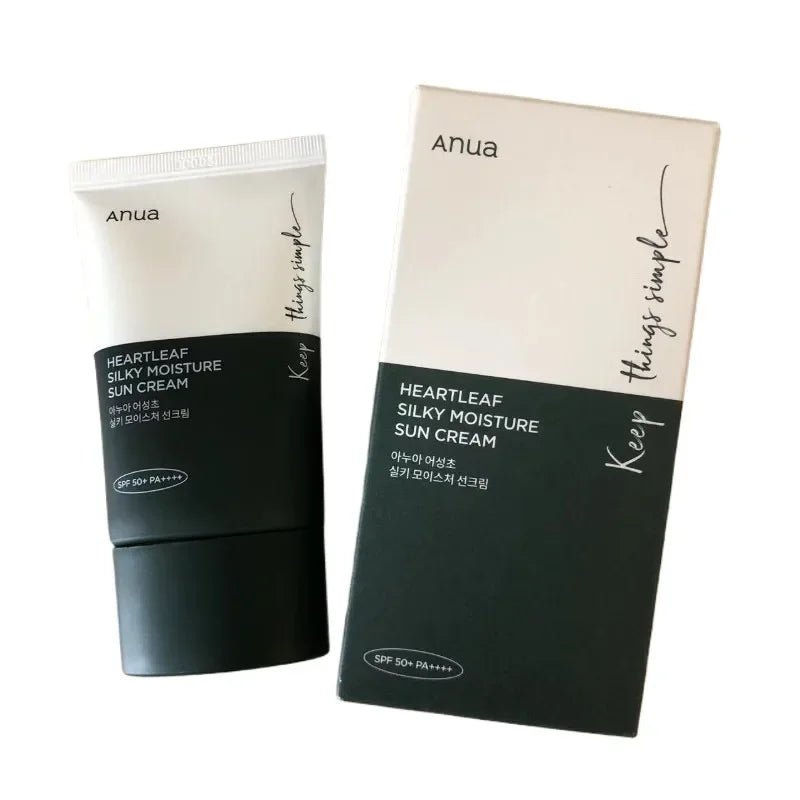 ANUA Houttuynia Cordata Sunscreen Anti-melting and Brightening Care, Soft and Moisturized Isolation 50ml
