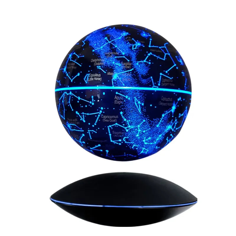 Levitating Magnetic Globe Table Starry Light Rechargeable Touch Control Floating Lamp Personalized Gift Office Home Decoration