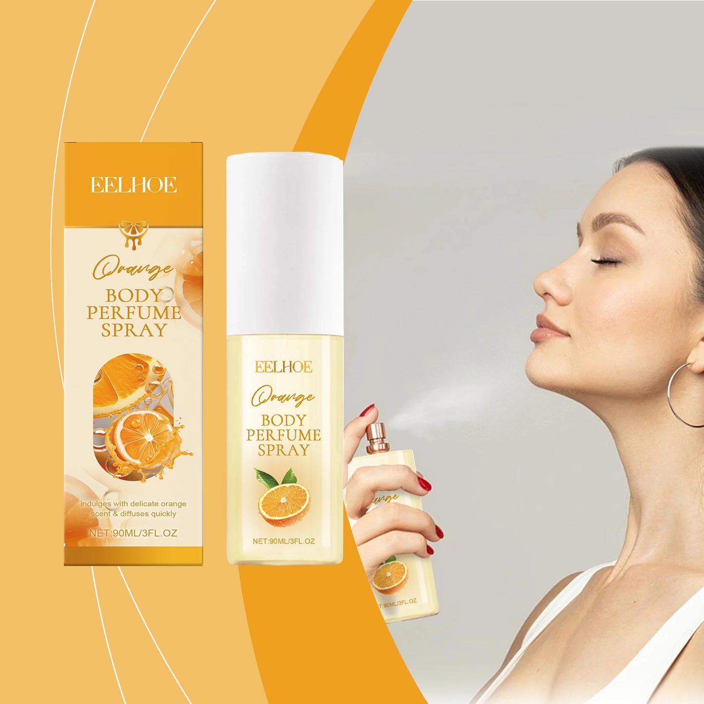 Body Perfume Long-Lasting Fragrance Spray with and Soothing Scent Clean Cruelty Free Hair Body Perfume Spray for Women