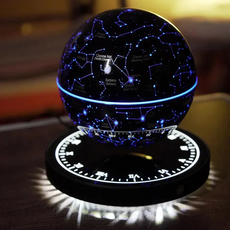 Levitating Magnetic Globe Table Starry Light Rechargeable Touch Control Floating Lamp Personalized Gift Office Home Decoration