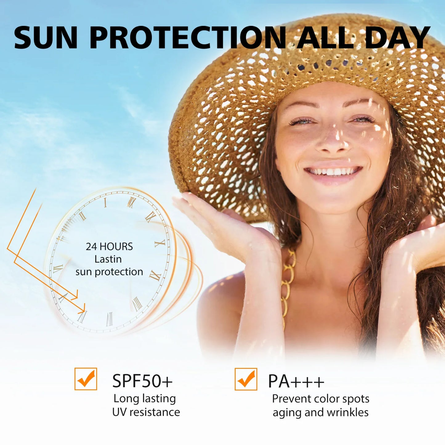 Bio Sun Stick Sunscreen Pro SPF 50 Skin Protector Solar Anti Oxidant Oil-Control Refreshing Whitening Sun Cream Korea Cosmetic