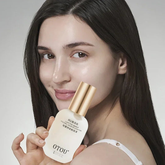 OTOU 30ml Liquid Foundation Concealer Long-Lasting BB Cream Waterproof Suitable for Dry to Oily Skin Brightening Skin Care