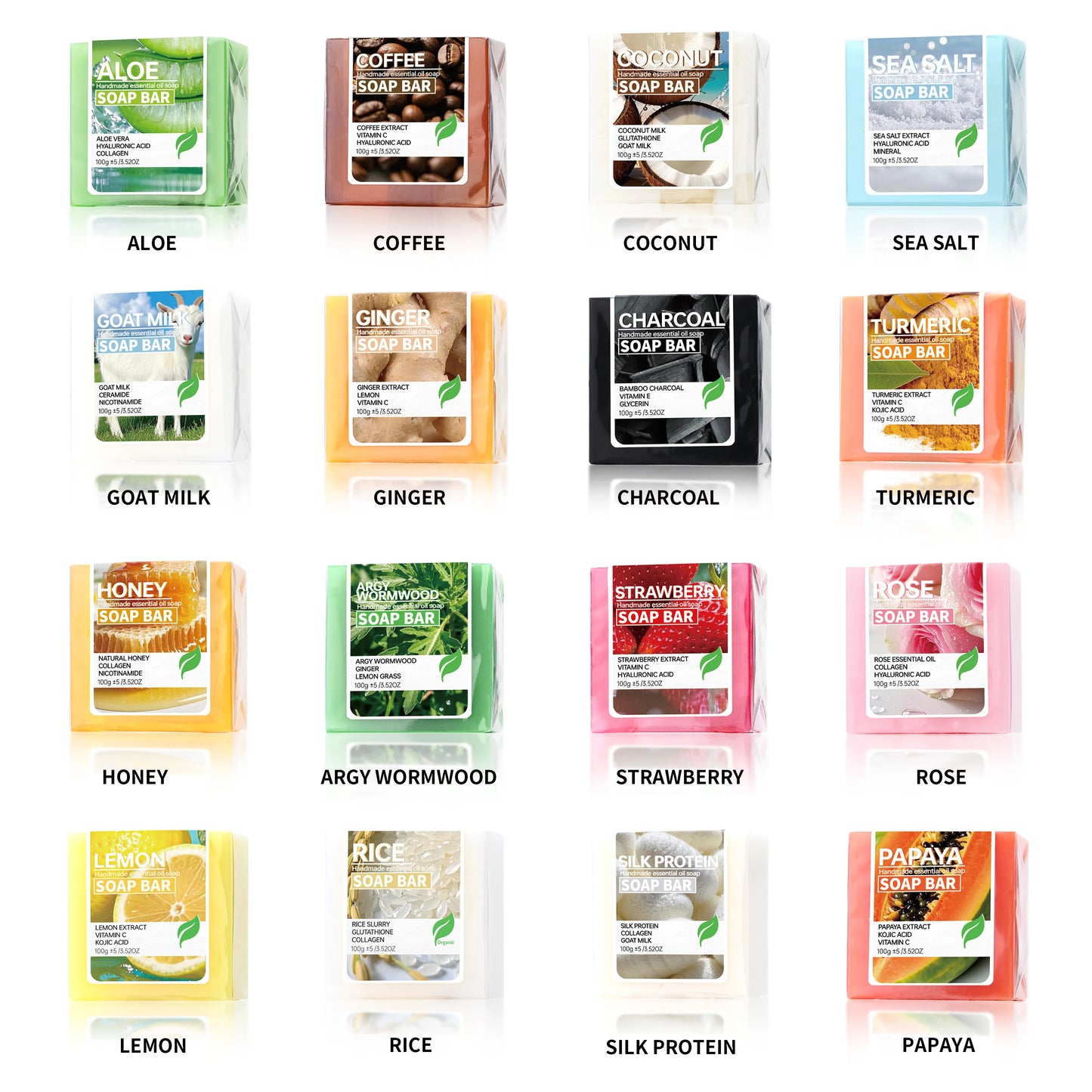 2Pcs/Silk Protein Drawing Soap Goat Milk Moisturizing Cleansing Soap Collagen Soap