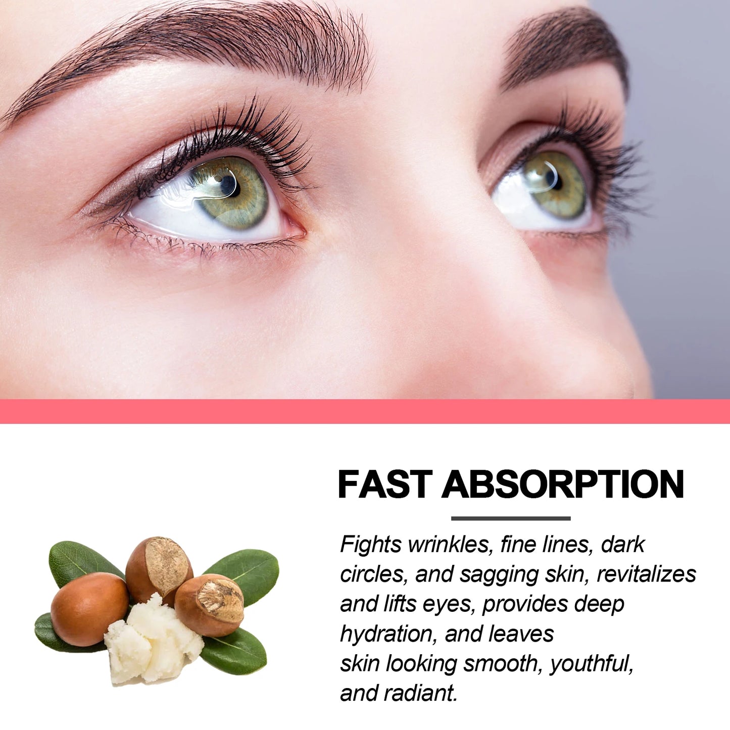 Retinol Eye Cream Stick Lifting Fade Fine Line Remove Dark Circles Eye Bags Anti Puffiness Moisturizing Smoothing Eye Skin Care