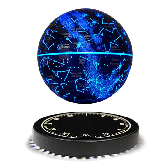 Levitating Magnetic Globe Table Starry Light Rechargeable Touch Control Floating Lamp Personalized Gift Office Home Decoration