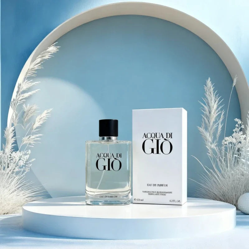 Classic Gio Homme Inspired Eau de Toilette for Men Aquatic Fresh Fragrance Long Lasting Oceanic & Citrus Scent Cologne Gift Set