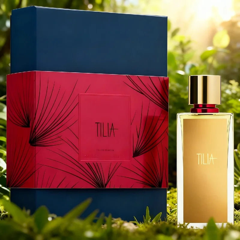 TILIA Men's Perfume 100ml EDP Limited Edition Niche Fragrance Rare Linden Blossom & Woody Green Scent Luxury Unisex Gift Set