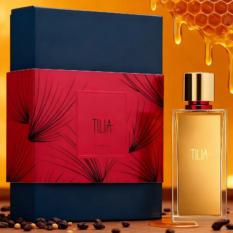 TILIA Men's Perfume 100ml EDP Limited Edition Niche Fragrance Rare Linden Blossom & Woody Green Scent Luxury Unisex Gift Set