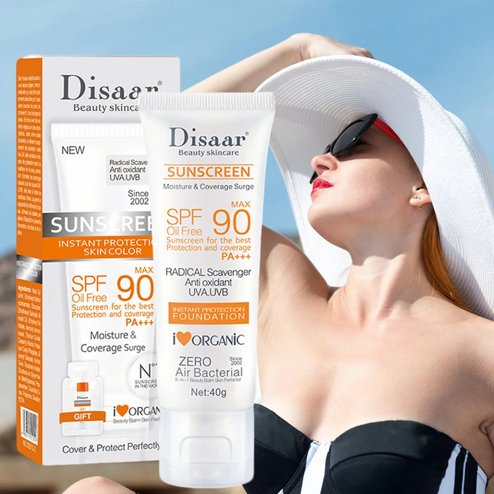 Facial Sunscreen Cream SPF 90+ SPF 50+ Sunblock Skin Protective Solar Lotion Original Facial Body Moisturizing UV  Sun Cream