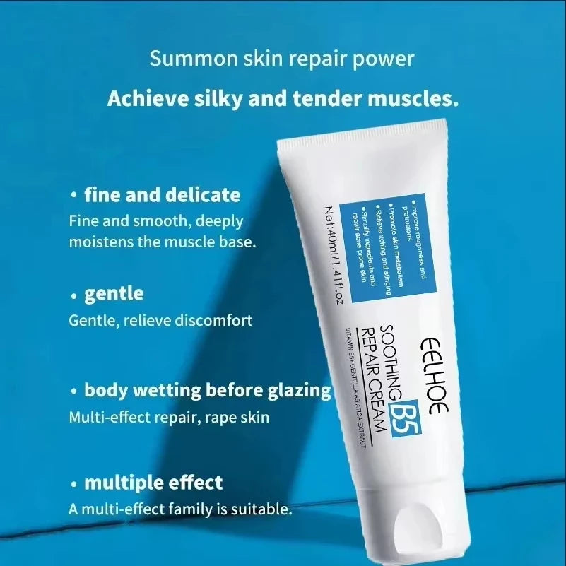 B5 Repair Cream Moisturizing Hydrating Soothing Dry Chapped Redness Skin Nourishes Improve Sunscreen Beauty Face Cream Skin Care