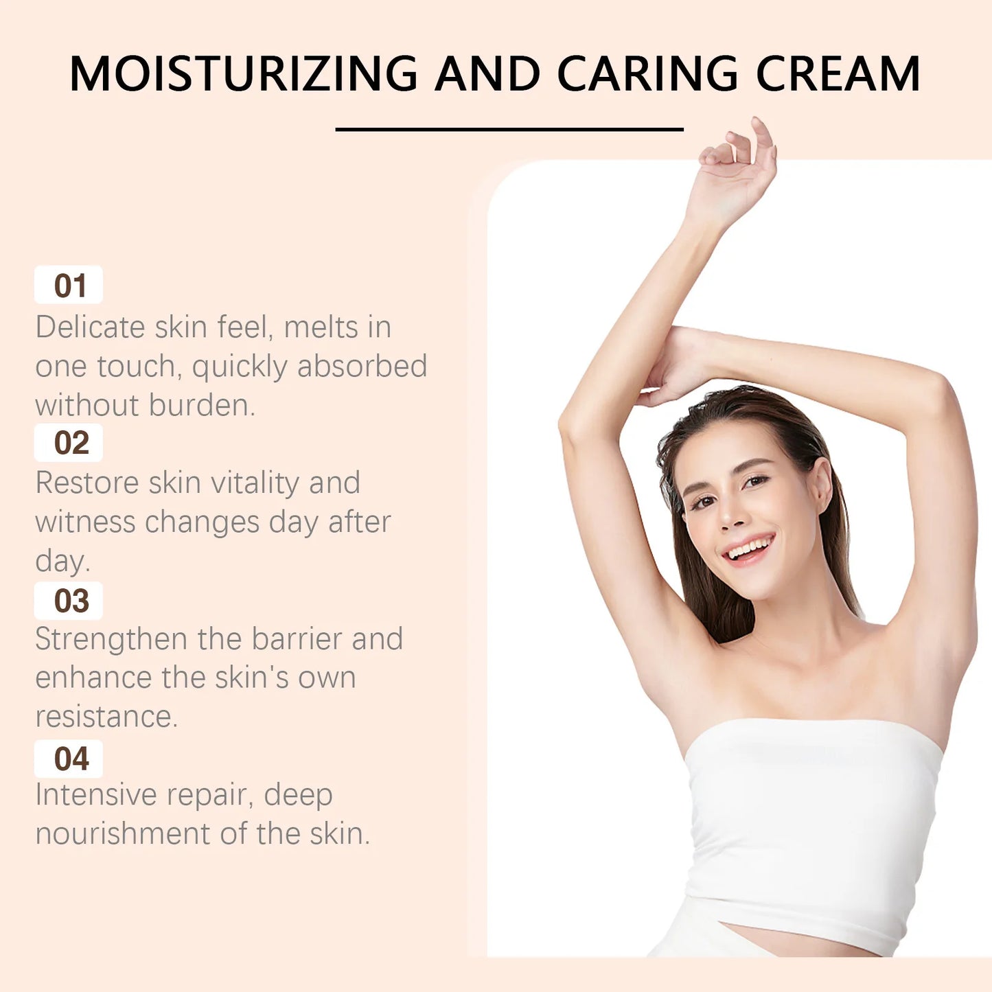 Woodsleep Body Moisturizing Cream Remove Acne Marks Oil Control Deeply Nourish Improve Dullness Bleaching Skin Care Lotions 59g