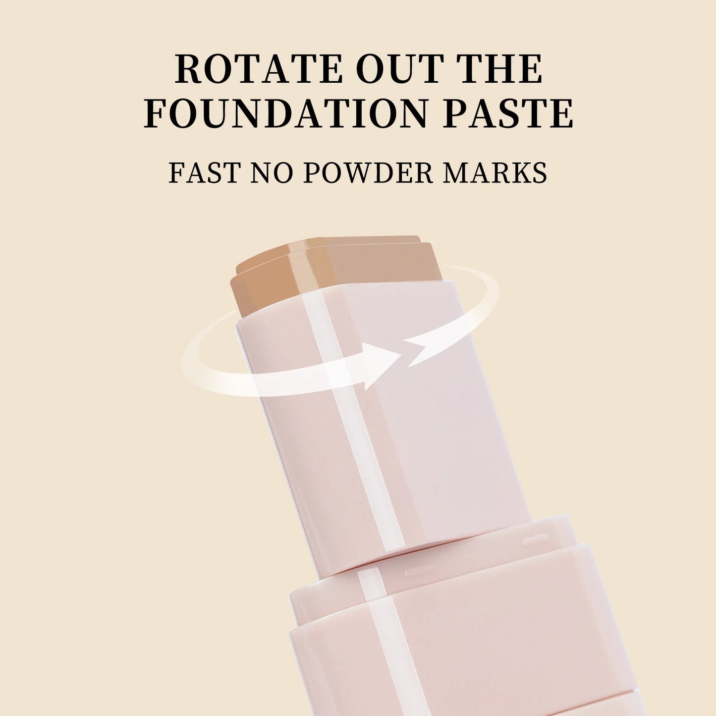O'cheal Concealer Foundation Stick Facial Matte Bronzer Contouring Coverage Moisturizing Makeup Face Cream Portable With Sponge