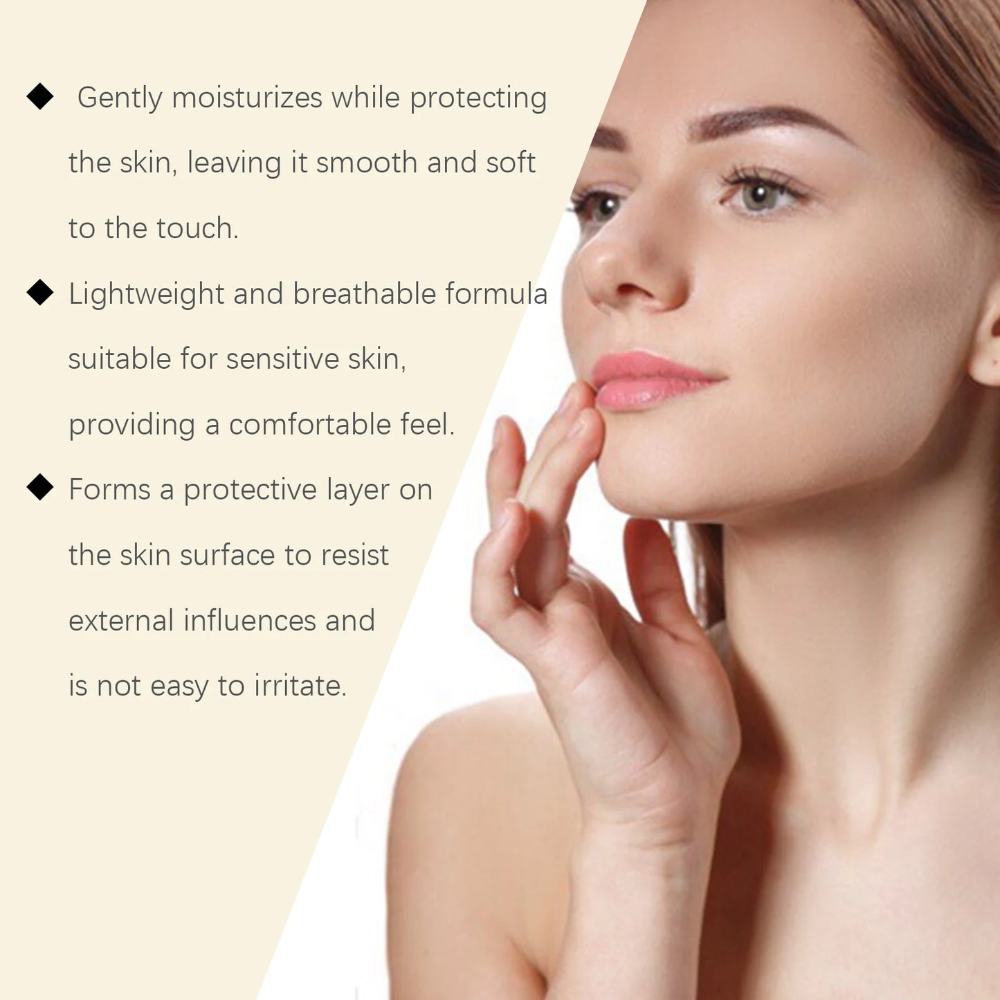 Tallow Brightening Sunscreen Spf30+ Anti Sunburn UV Long-Lasting Sun Protection Waterproof Moisturizing Face Sunscreen Product