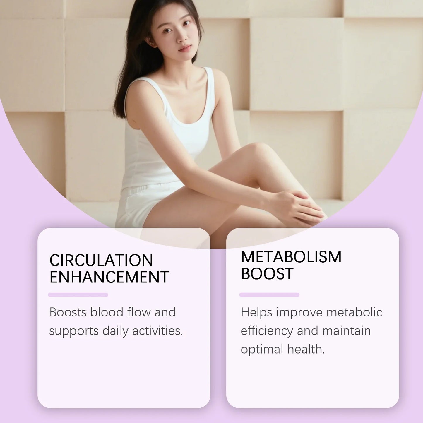 Pueraria Flower Body Care Spray Promoting Blood Circulation Lightweight Easily Absorbed Non-Greasy Suitable for Daily Use