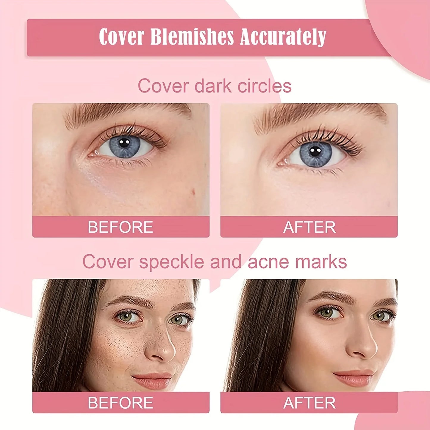12-Color Metal Tin Concealer and Blush Cream Matte Highlighter Contour All-in-One Women's Makeup Palette Christmas Gift