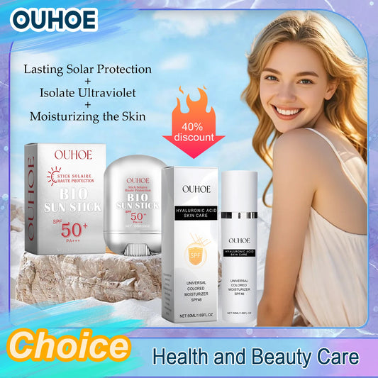 Bio Sun Stick Sunscreen Pro SPF 50 Skin Protector Solar Anti Oxidant Oil-Control Refreshing Whitening Sun Cream Korea Cosmetic