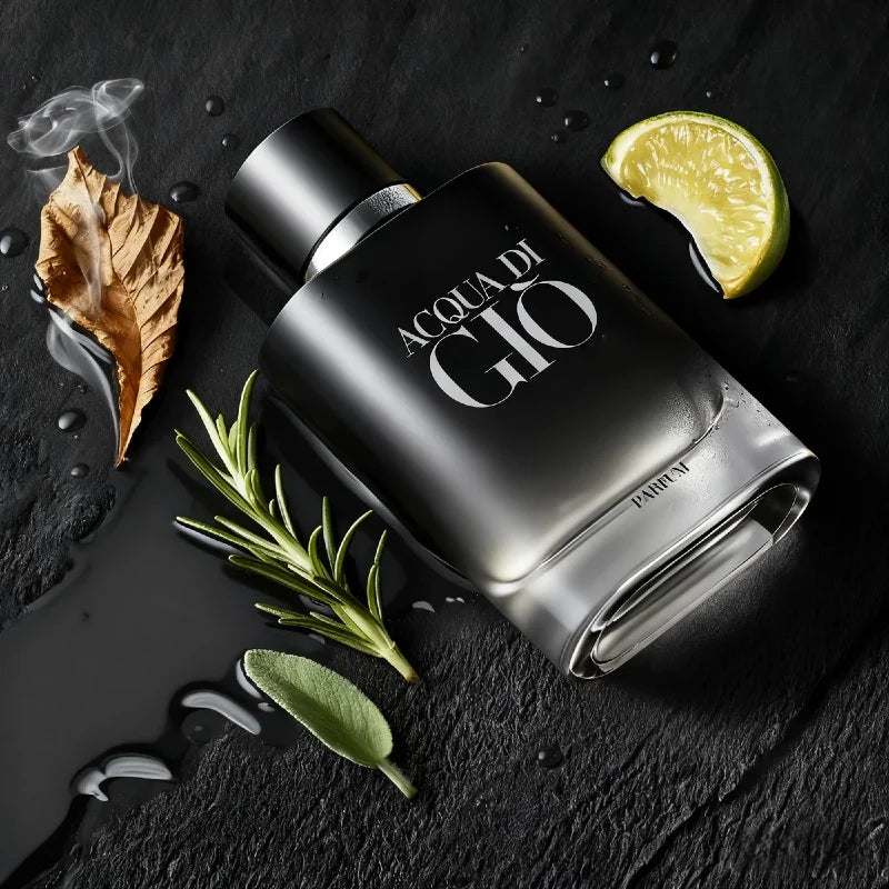 Classic Gio Homme Inspired Eau de Toilette for Men Aquatic Fresh Fragrance Long Lasting Oceanic & Citrus Scent Cologne Gift Set