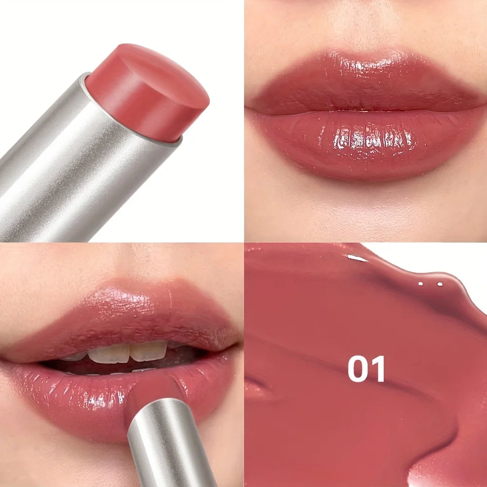 Hydrating Long-Lasting Pudaier Berry Shine Lipstick Set - Creamy Texture for Plump Lustrous Lips, Non-Sticky Finish for All Skin