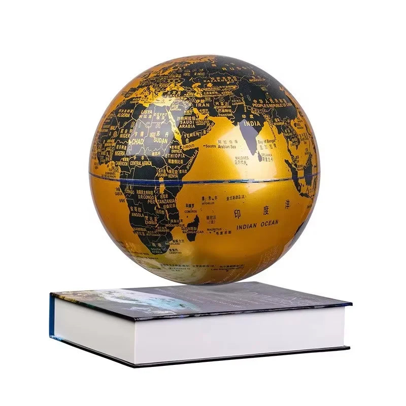 Levitating Magnetic Globe Table Starry Light Rechargeable Touch Control Floating Lamp Personalized Gift Office Home Decoration