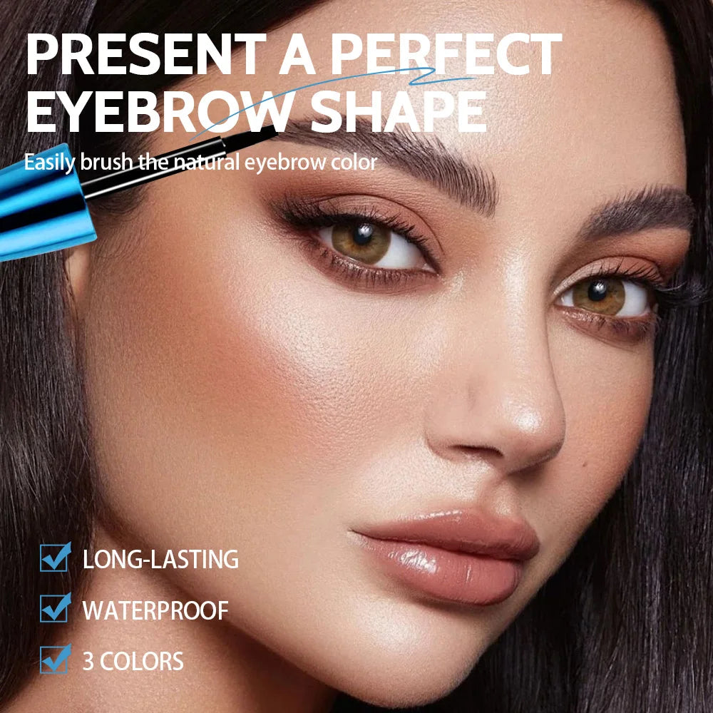 Rave Lady Tear-Off Eyebrow Glue Natural Dye Waterproof Lasting Fasting-Dry One-Step Coloring Tint Liquid Cosmetic Tattoo Eyebrow
