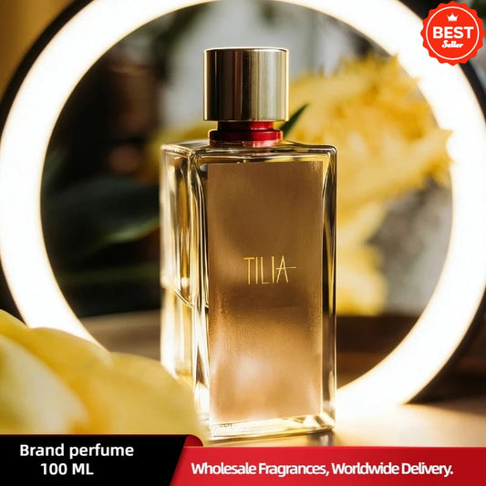 TILIA Men's Perfume 100ml EDP Limited Edition Niche Fragrance Rare Linden Blossom & Woody Green Scent Luxury Unisex Gift Set