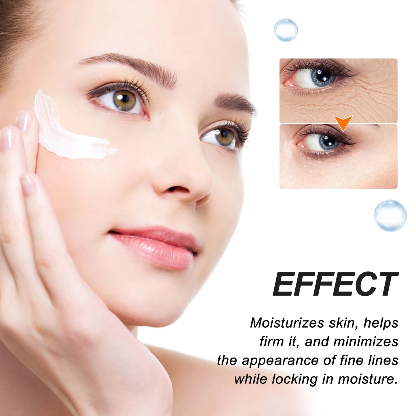 Retinol Eye Cream Stick Lifting Fade Fine Line Remove Dark Circles Eye Bags Anti Puffiness Moisturizing Smoothing Eye Skin Care