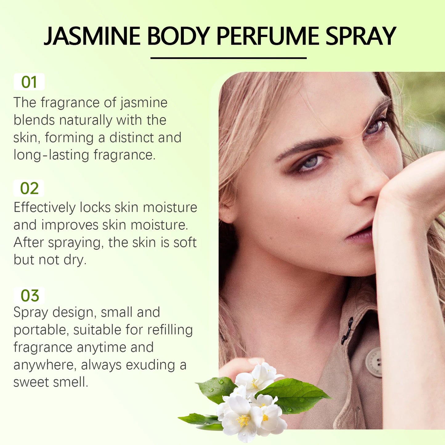 Body Perfume Long-Lasting Fragrance Spray with and Soothing Scent Clean Cruelty Free Hair Body Perfume Spray for Women