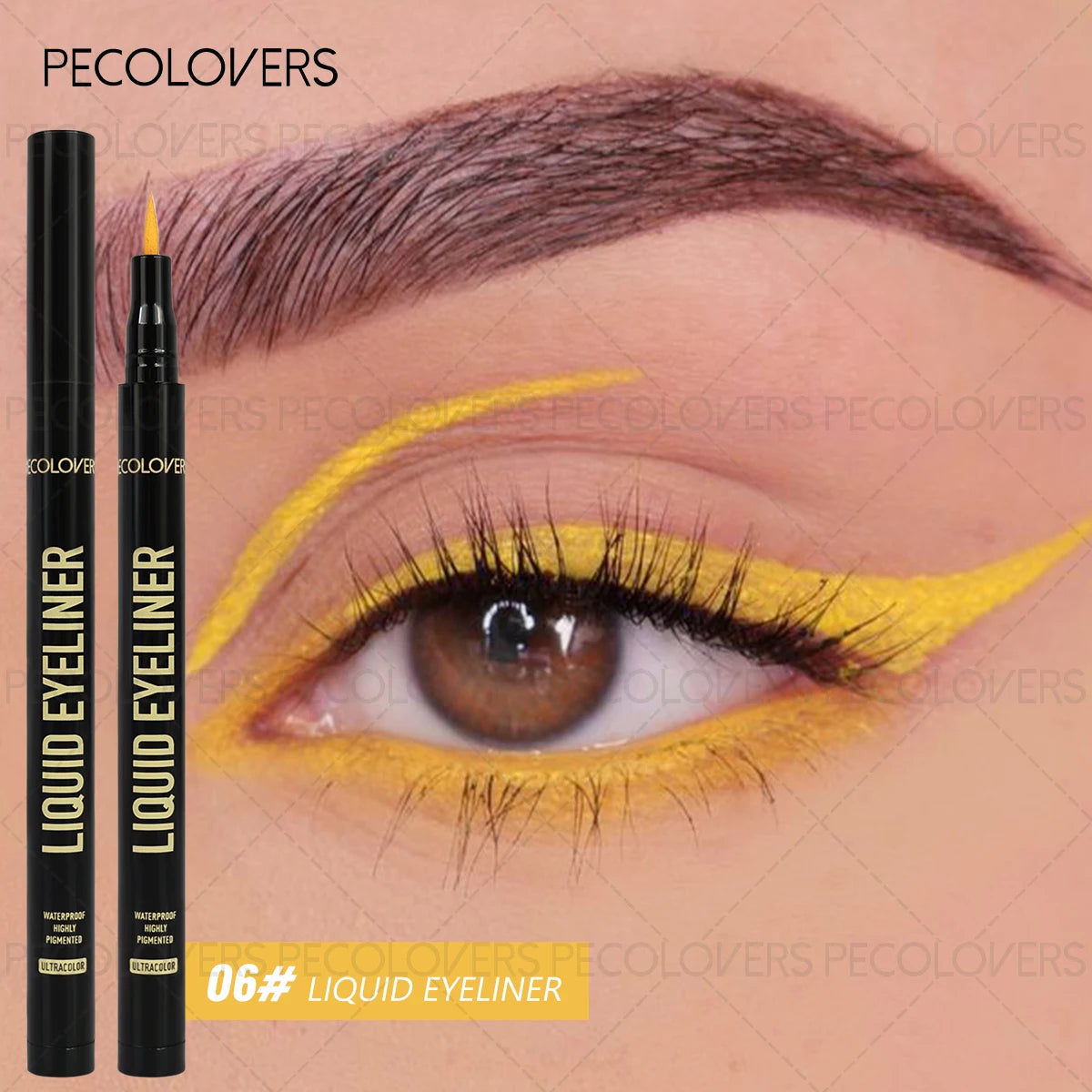 Sweatproof Colorful Eyeliner Pens,Fast Drying,Easy Coloring,Liquid Eyeliner Pencil,Ideal for Daily and Party Makeup