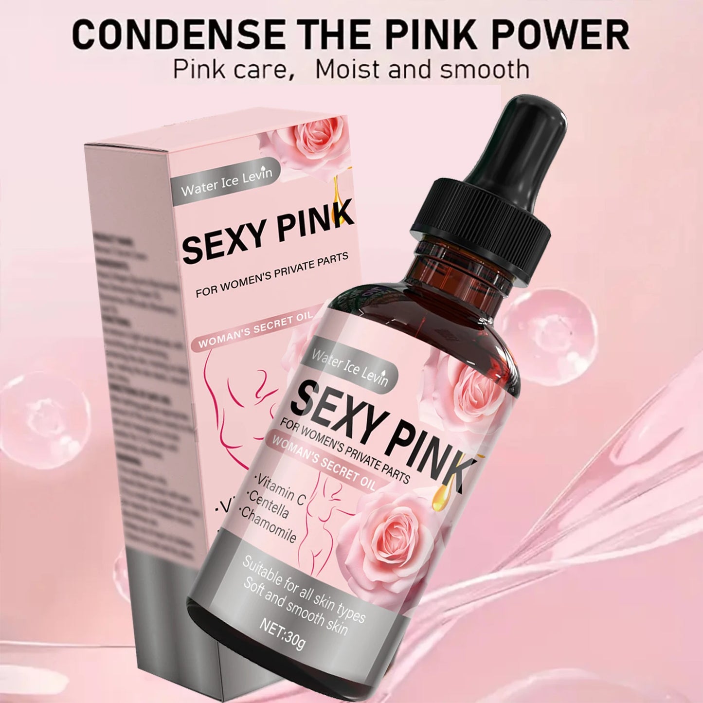 Intimate Moisturizing Cream with Rose & Rosemary - Soothing Protection, Gentle Formula, pH Balance Care, Winter Comfort